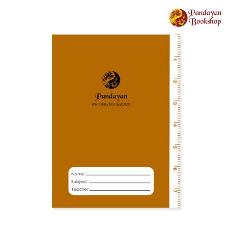 pandayan bookshop notebook price list|Pandayan Writing Notebook with Cover (Brown, 80 Leaves).